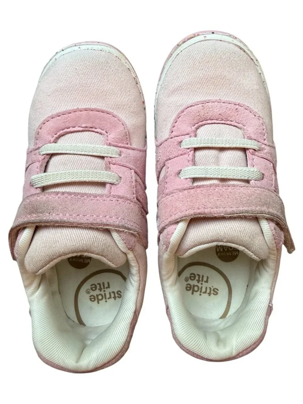 Stride Rite Fern Toddler Sneakers – Size 9W – Pink